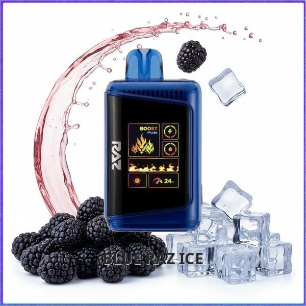 DC25000_Blue_Raz_Ice Raz DC25000 - Blue Raz Ice