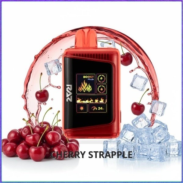 DC25000_Cherry_Strapple Raz DC25000 - Cherry Strapple