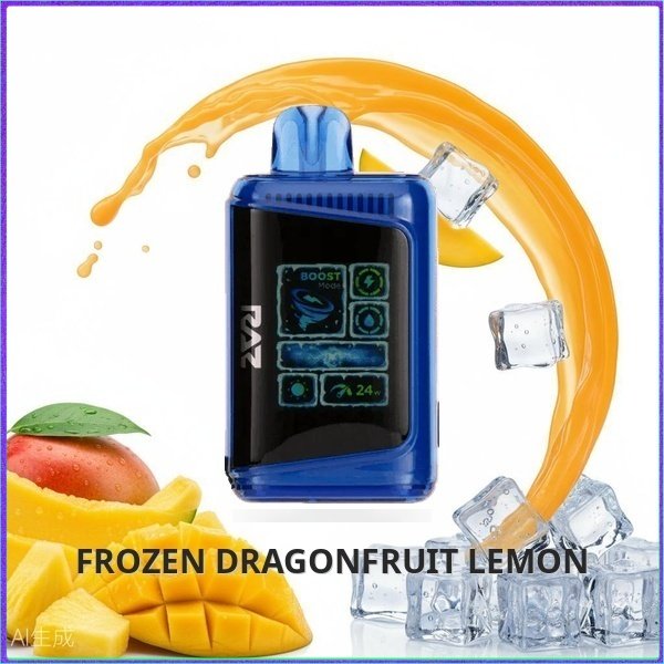 DC25000_Frozen_Dragonfruit_Lemon Raz DC25000 - Frozen Dragonfruit Lemon