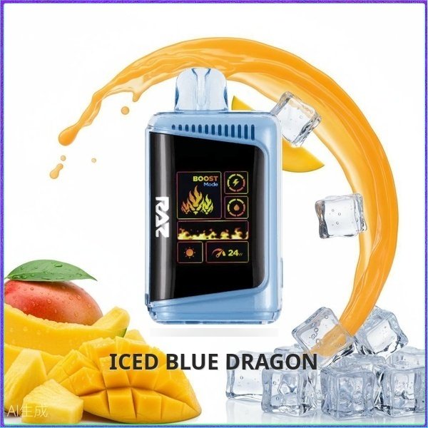 Raz DC25000 - Iced Blue Dragon