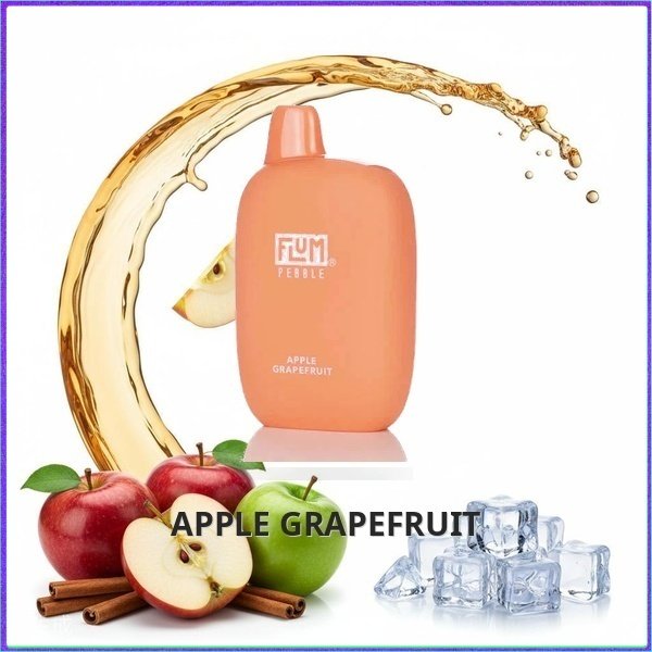 FLUM_Apple_Grapefruit Flum Pebble - Apple
