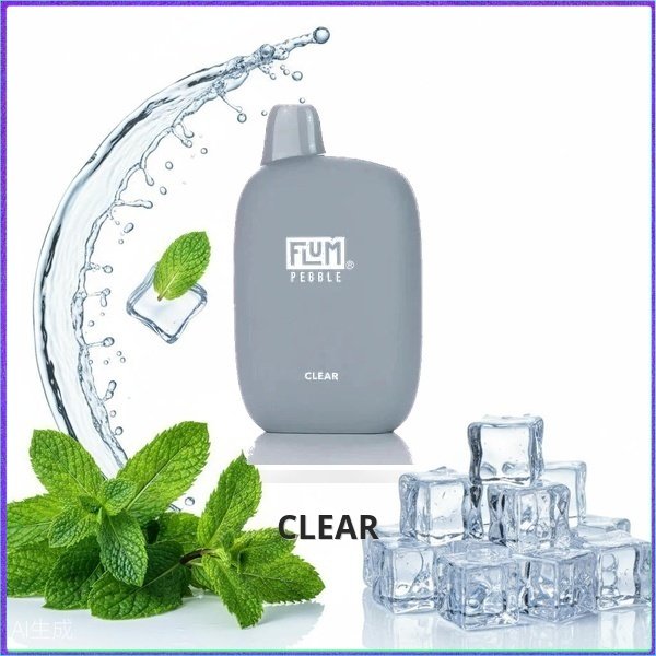 FLUM_Clear Flum Pebble - Clear