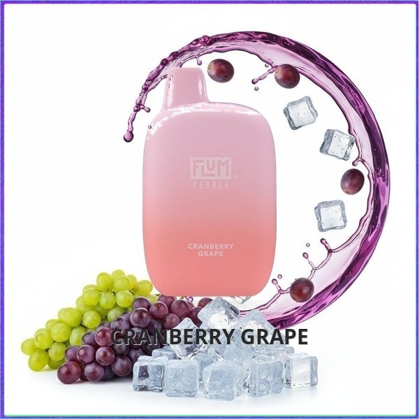 FLUM_Cranberry_Grape Flum Pebble - Cranberry Grape