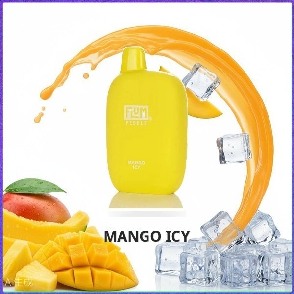 FLUM_Mango_Icy Flum Pebble - Mango Icy