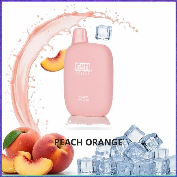 FLUM_Peach_Orange Flum Pebble - Peach Orange