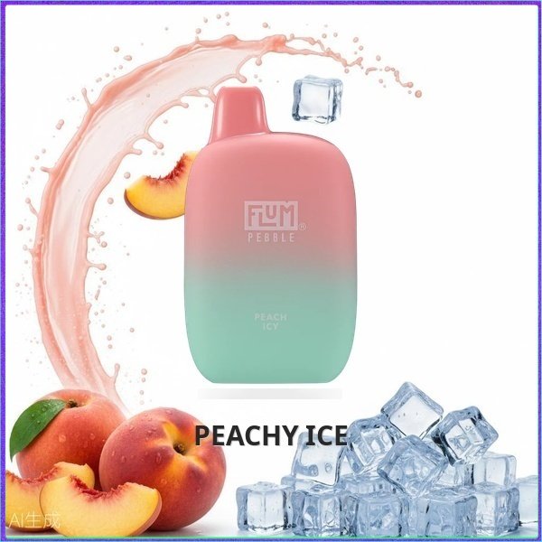 FLUM_Peachy_Ice Flum Pebble - Peachy Ice
