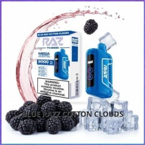 Raz TN9000 - Blue Raz Cotton Cloudz