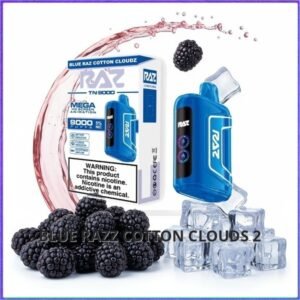 Raz TN9000 - Blue Raz Cotton Cloudz
