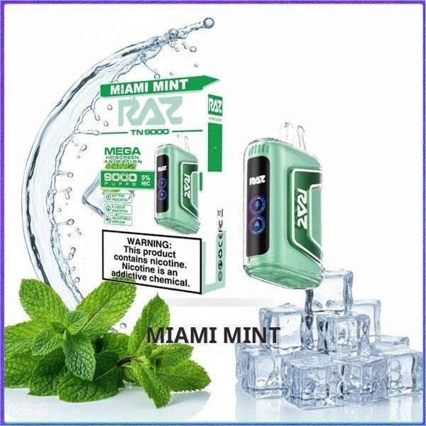 TN9000_Miami_Mint Raz TN9000 - Miami Mint