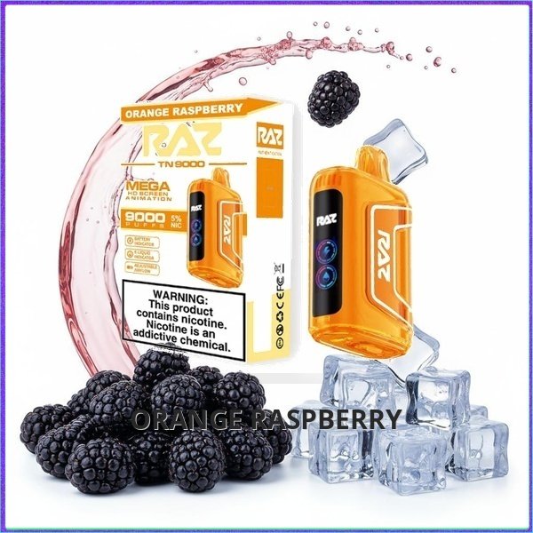 TN9000_Orange_Raspberry Raz TN9000 - Orange Raspberry