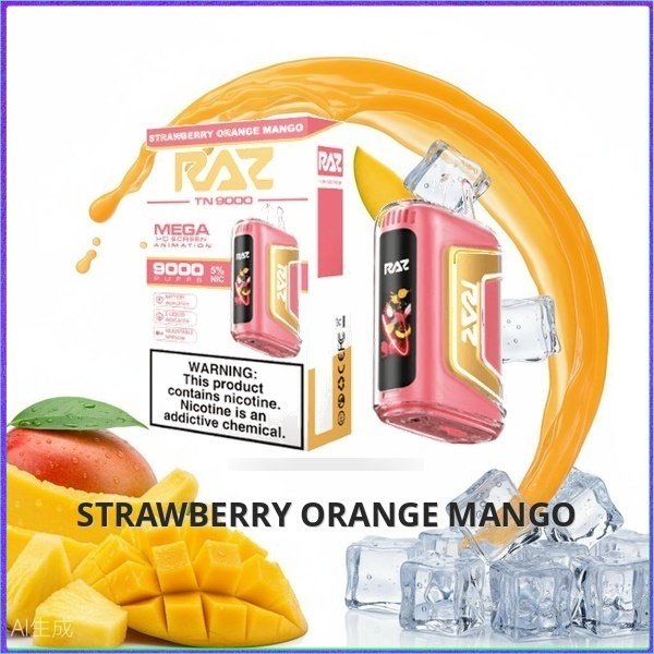 Raz TN9000 - Strawberry Orange Mango