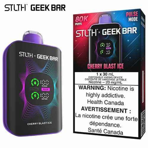 Cherry Blast Ice 80K Disposable by STLTH x Geek Bar