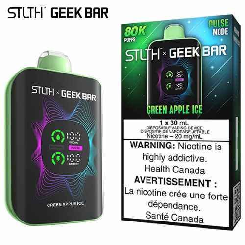 green-apple-ice-stllth-x-geek-bar-jcv Green Apple Ice 80K Disposable by STLTH x Geek Bar