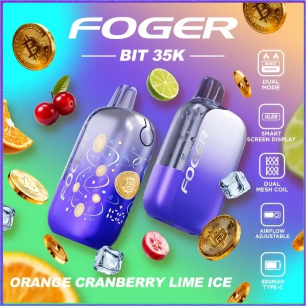 orange-cranberry-lime-ice-foger-bit-35k-cover Orange Cranberry Lime Ice – Foger Bit 35K Puffs