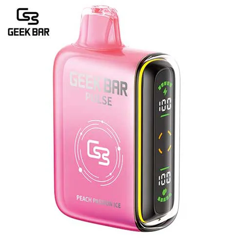 Peach Passion Ice Pulse Disposable 9K by Geek Bar
