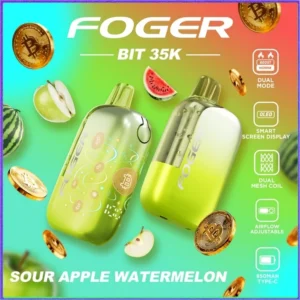 Sour Apple Watermelon – Foger Bit 35K Puffs