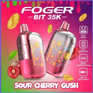 sour-cherry-gush-foger-bit-35k-cover Sour Cherry Gush – Foger Bit 35K Puffs